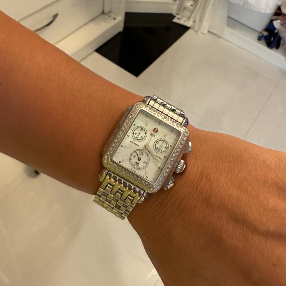 Michele deco watch with diamond Basel